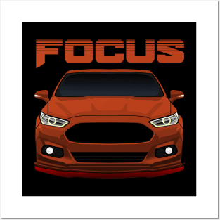 Focus Hatchback american cars Posters and Art